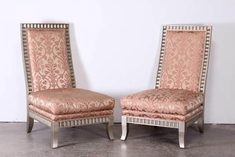 Paire de chaises "Savoy" de Marge Carson