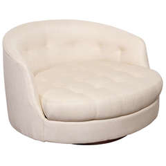 Retro Milo Baughman Swivel Tub Chair for Thayer Coggin