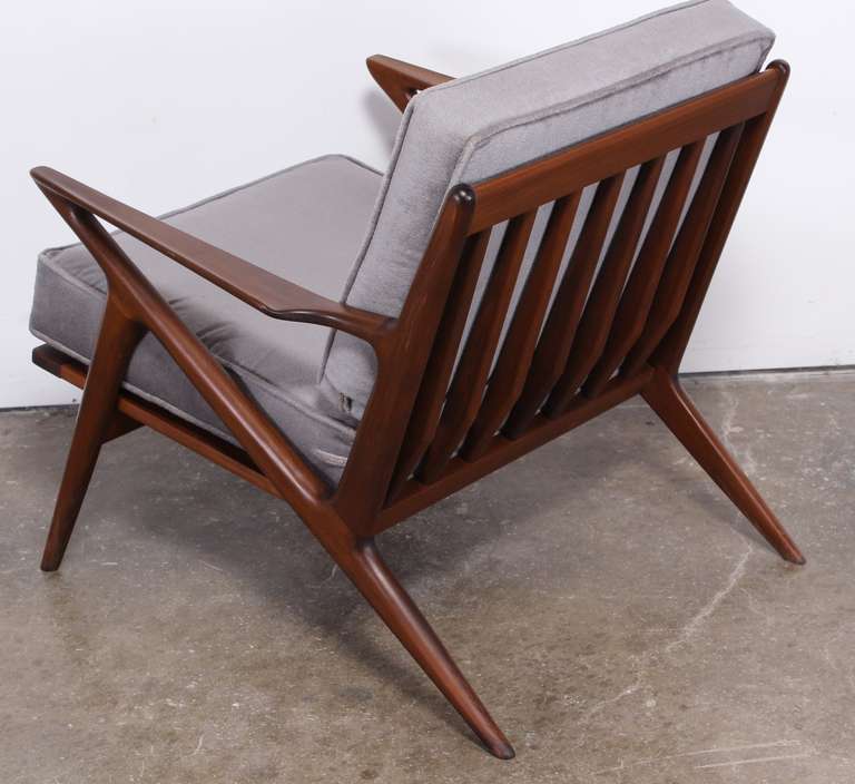 Poul Jensen Z Chair for Selig at 1stDibs selig z chair, selig chair