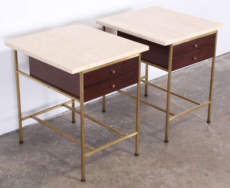 Mid-Century Modern Pair of Side Tables by Paul McCobb for the Irwin Collection