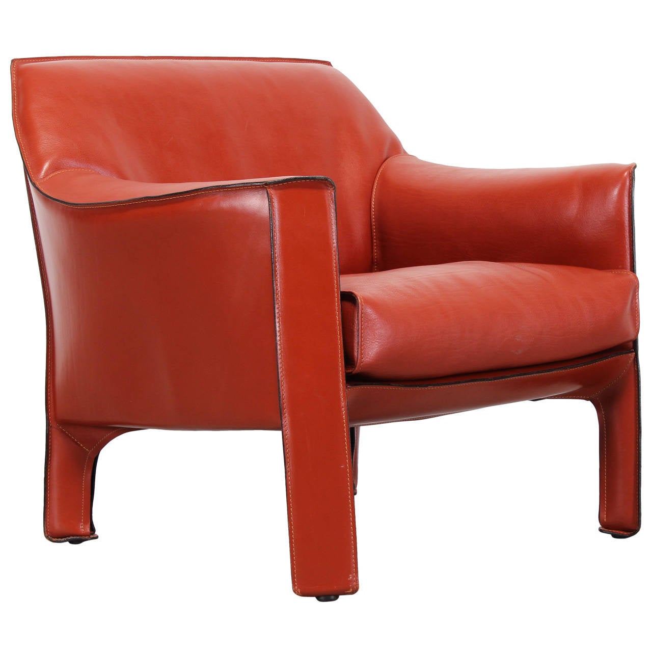 Large 415 Cab Chair by Mario Bellini for Cassina at 1stDibs Large 415 Cab Chair by Mario Bellini for Cassina at 1stDibs