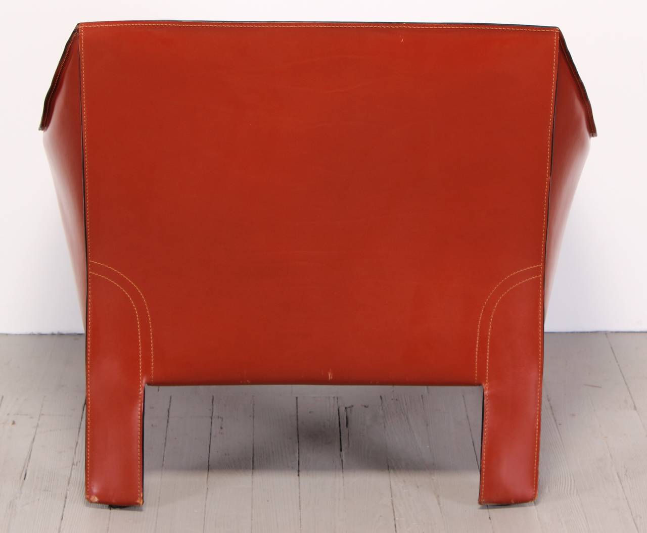 Large 415 Cab Chair by Mario Bellini for Cassina In Excellent Condition In Hamburg, PA