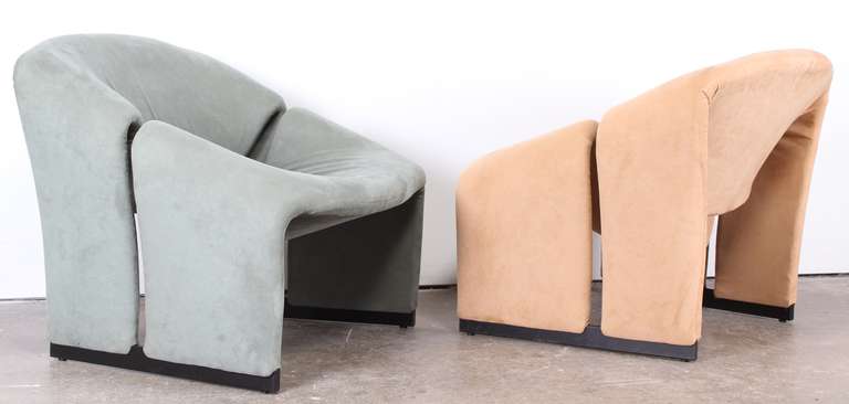 Pair of original 1973 Groovy Lounge Chairs Designed by Pierre Paulin for Artifort