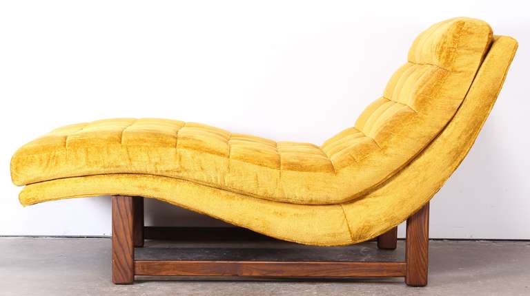 Adrian Pearsall Style Chaise Lounge In Good Condition In Hamburg, PA