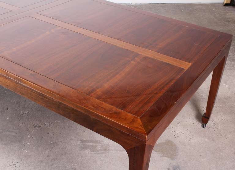 Walnut Large Baker Dining Table From The Far East Collection