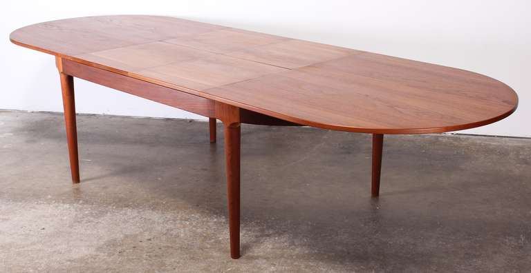 Teak Danish Dining Table by Hovmand Olsen for Mogens Kold Møbelfabrik