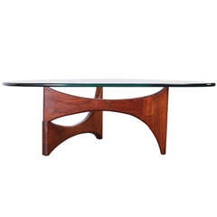 Vintage Adrian Pearsall Sculptural Free Form Cocktail Table