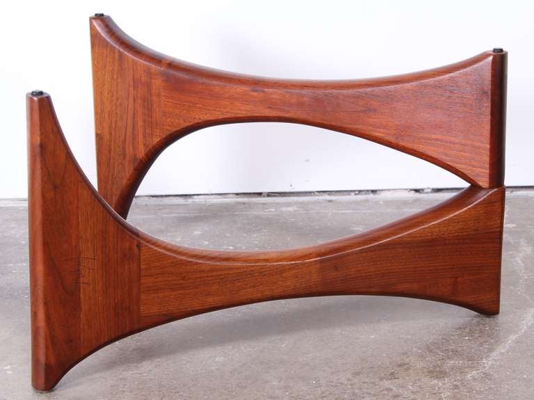Walnut Adrian Pearsall Sculptural Free Form Cocktail Table