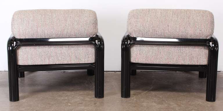 Pair of Chairs Designed by Gae Alente for Knoll In Good Condition In Hamburg, PA