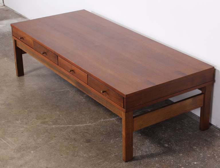 Mahogany Cocktail Table in the Style of Paul McCobb 2