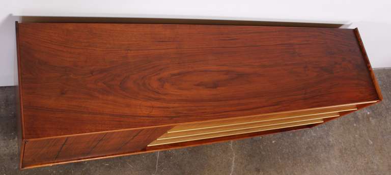 Mid-20th Century Swedish Rosewood Credenza or Dresser by Edmond Spence