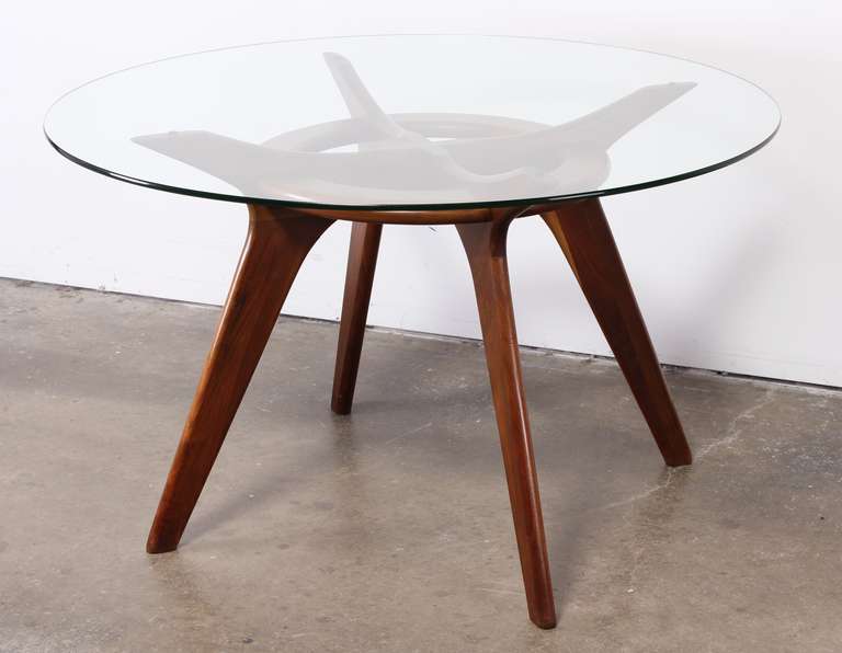 Table has great style designed by Adrian Pearsall for Craft Associates.