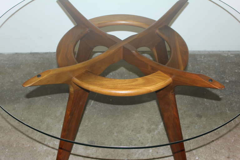 Modernist Walnut Dining Table by Adrian Pearsall 2