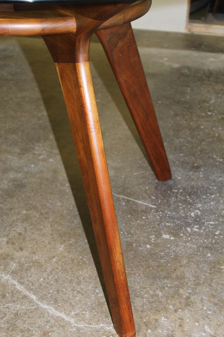 Modernist Walnut Dining Table by Adrian Pearsall 3