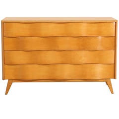 Edmond Spence Chest with Wave Design, 1950