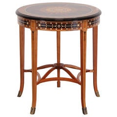 John Widdicomb "Saracenic" Anglo-Indian Regency Gueridon Table