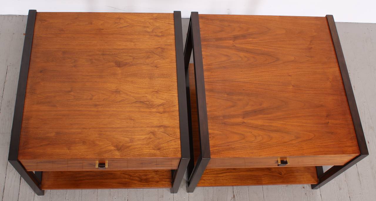 Pair of Edward Wormley Side Tables for Dunbar, 1960 In Excellent Condition In Hamburg, PA