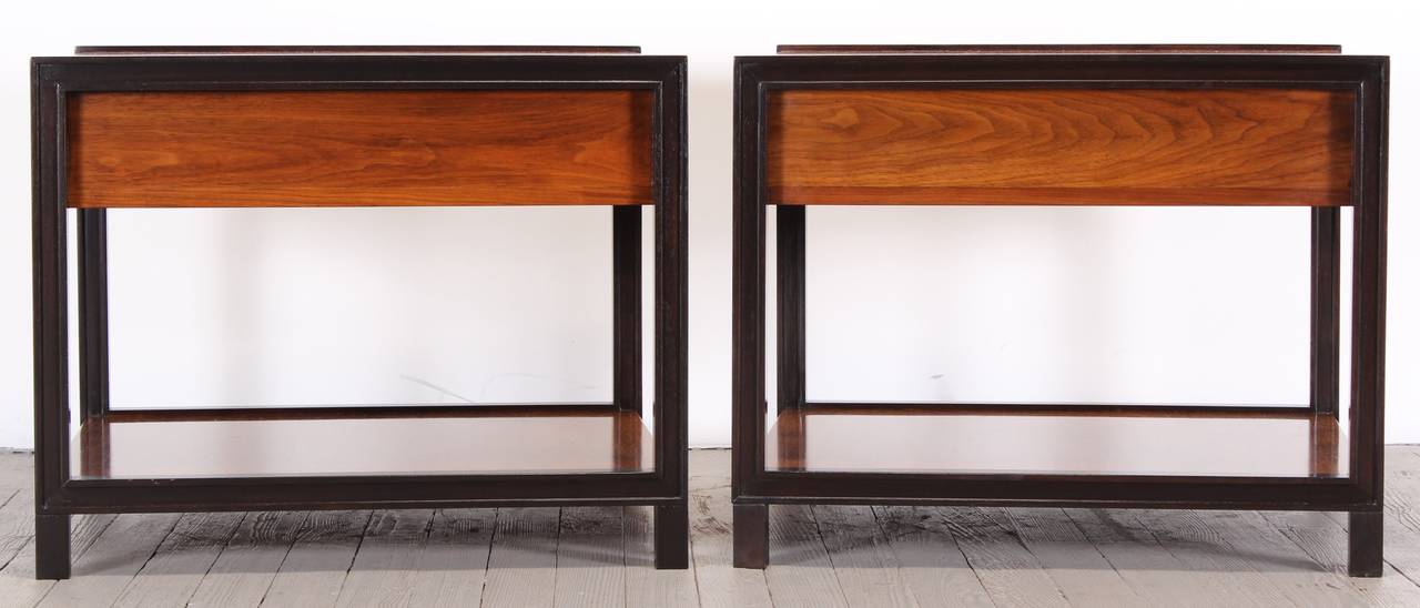 Mid-20th Century Pair of Edward Wormley Side Tables for Dunbar, 1960