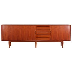 Arne Vodder Danish Teak Credenza or Sideboard for Sibast Model 76, 1960