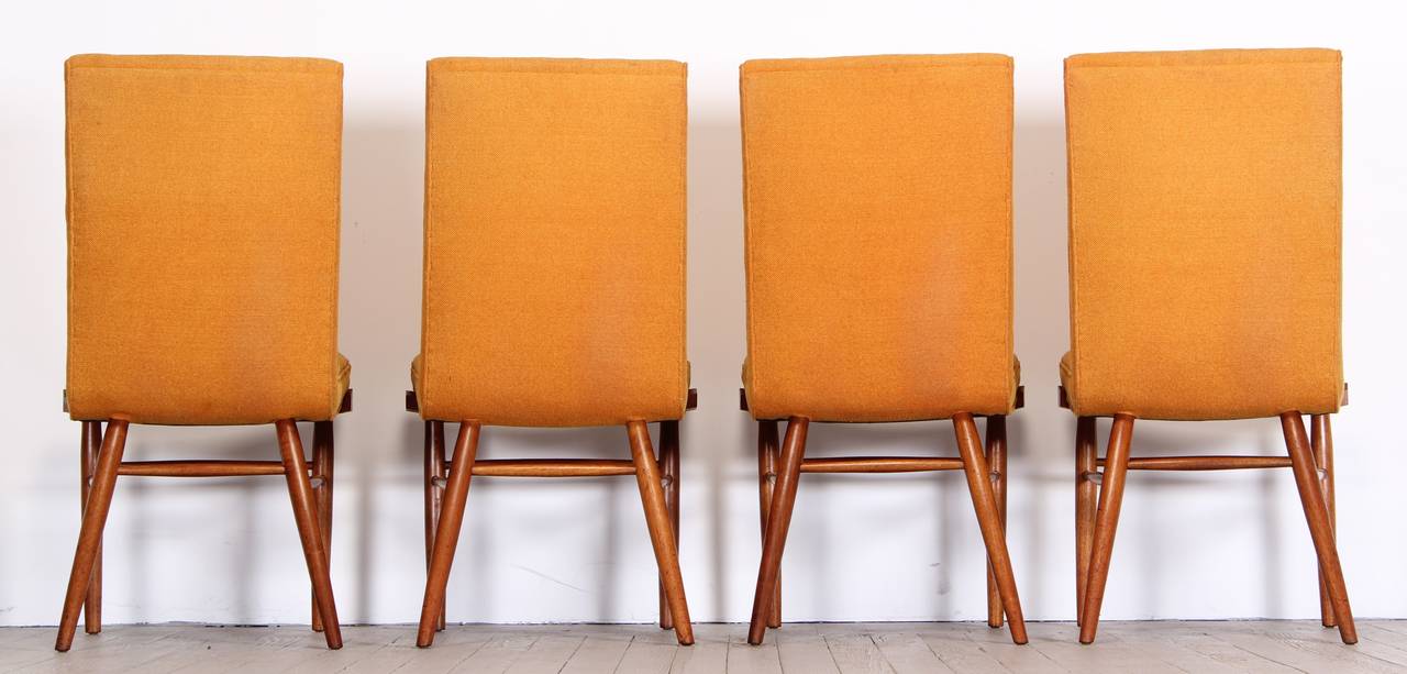 Set of Six Nakashima Chairs for Widdicomb, 1960 In Good Condition In Hamburg, PA