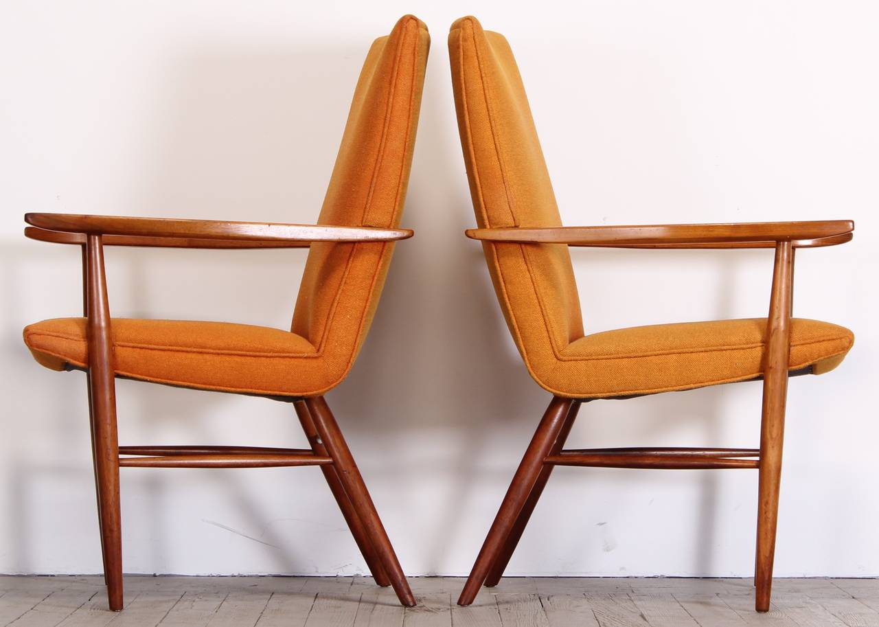 Set of Six Nakashima Chairs for Widdicomb, 1960 2