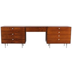 George Nelson Thin Edge Rosewood Vanity for Herman Miller, 1960
