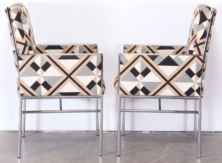 Late 20th Century Set of Eight Mid-Century Modern Milo Baughman Dining Chairs, 1970