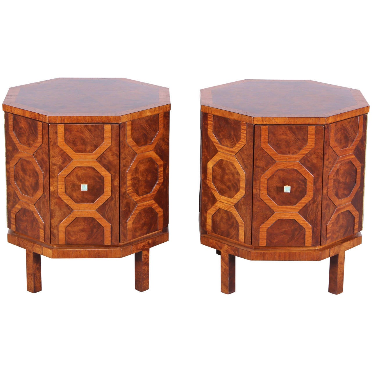 Pair of Romweber Side Tables or End tables, 1960 at 1stdibs