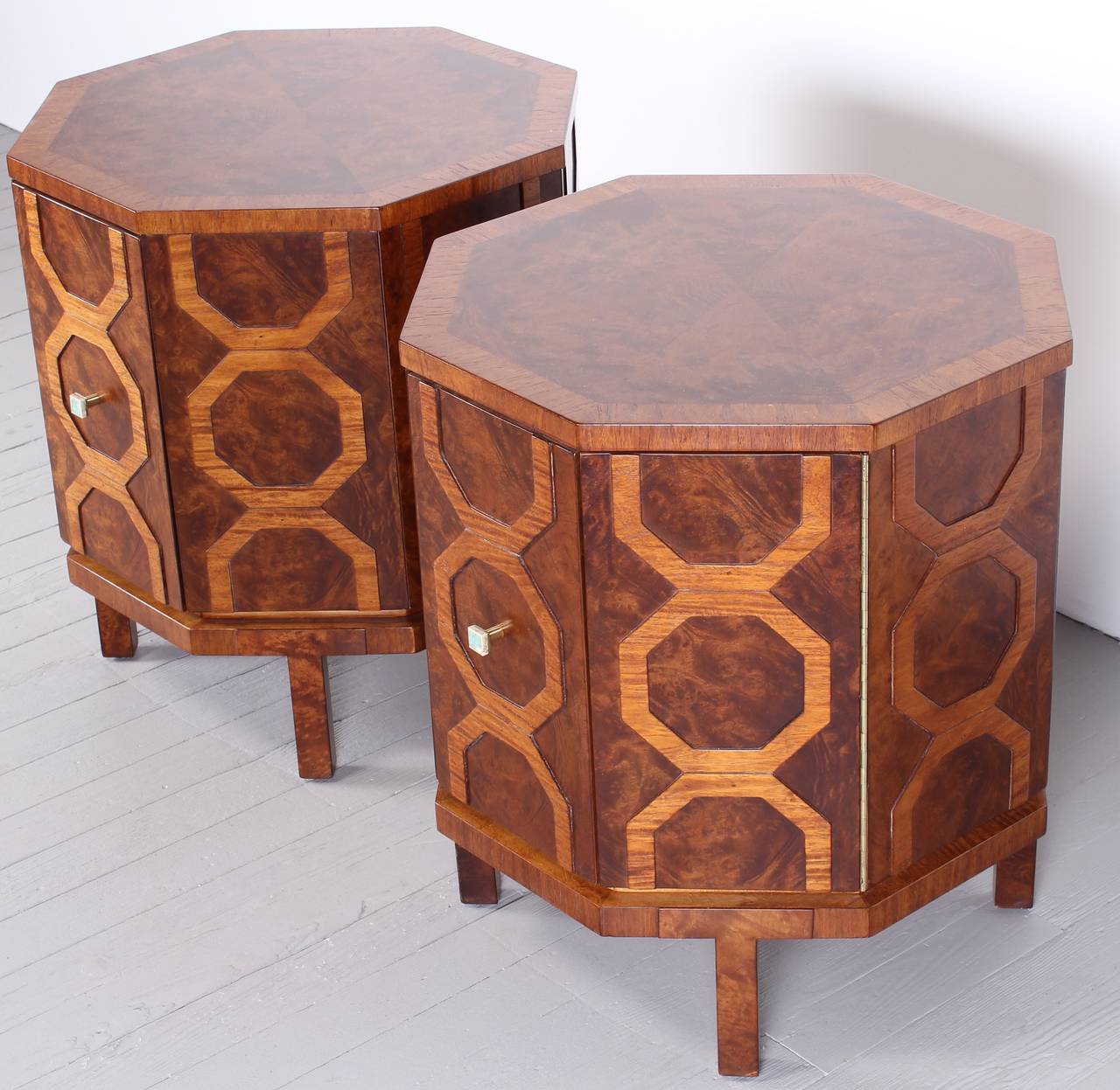 American Pair of Romweber Side Tables or End tables, 1960