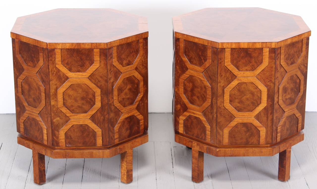 Pair of Romweber Side Tables or End tables, 1960 1