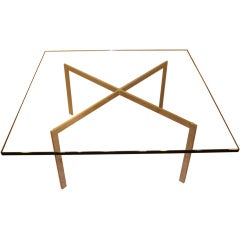 1973 Barcelona Table by Ludwig Mies Van Der Rohe