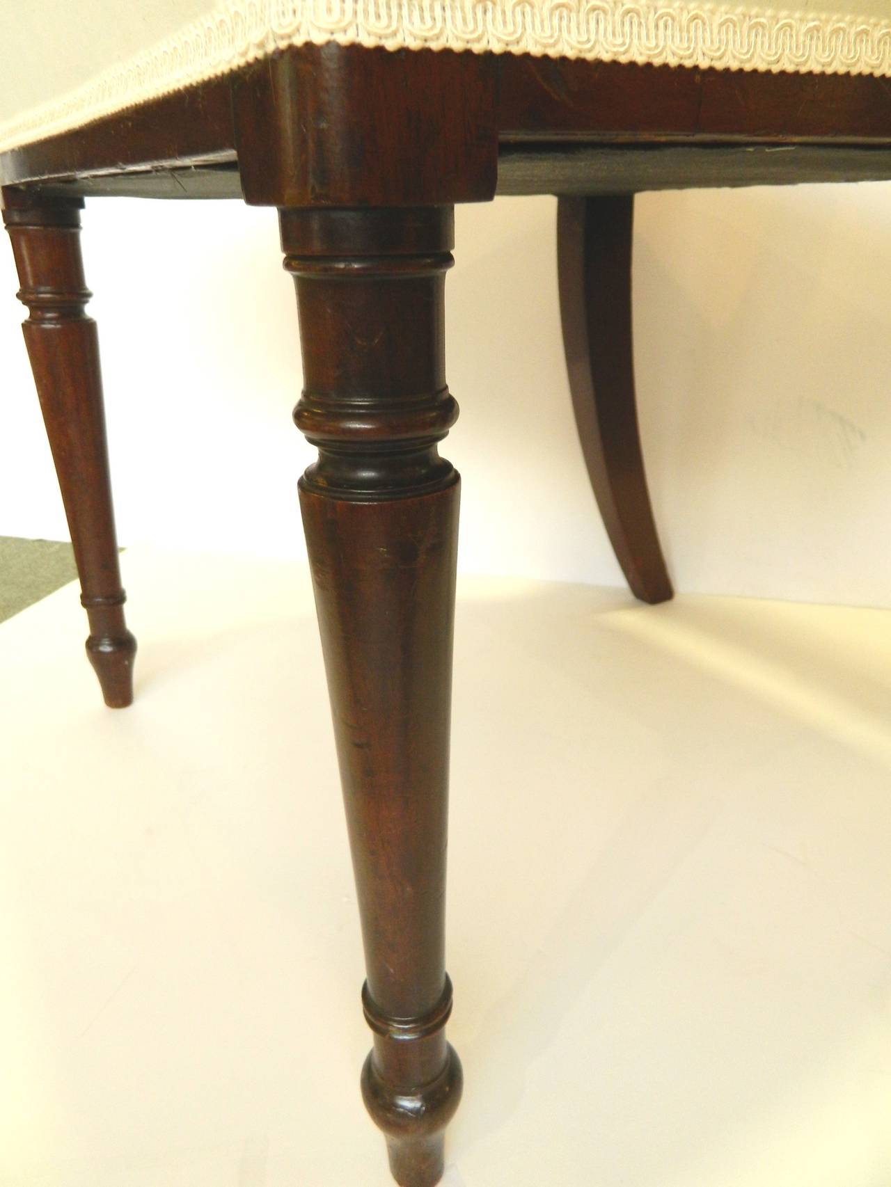 Mahogany 12 English Regency Dining Chairs
