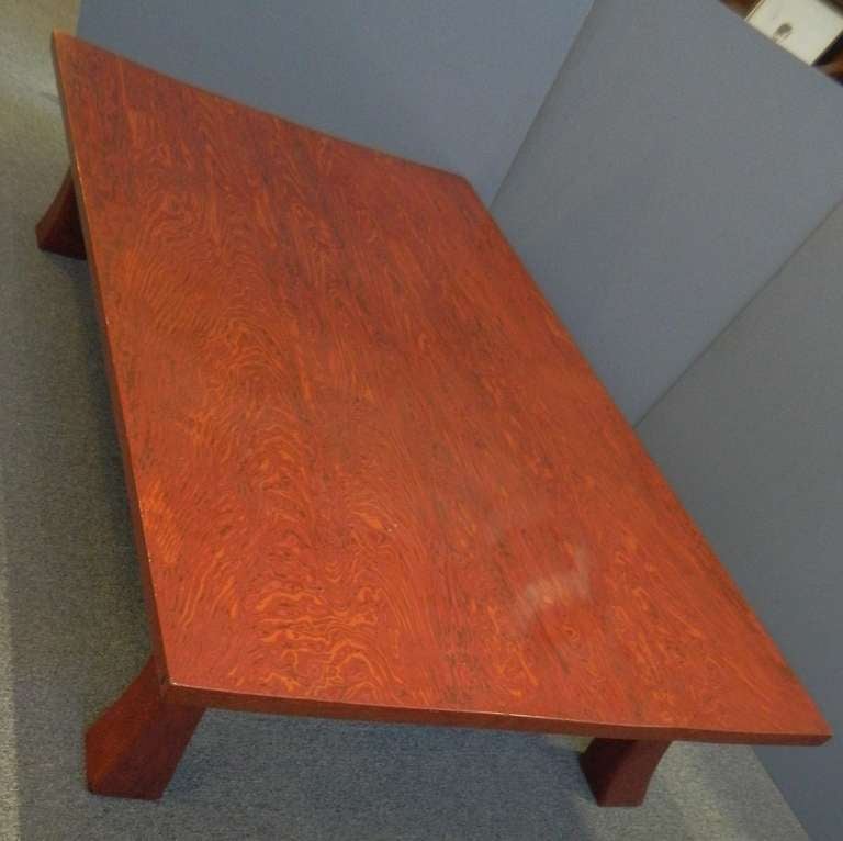 20th Century Japanese Lacquered Tea Table