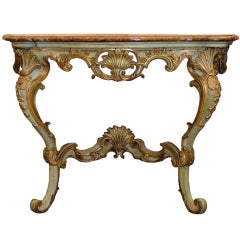 18th c Italian Painted Console