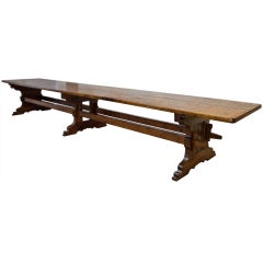 Trestle Base Refectory Table 18
