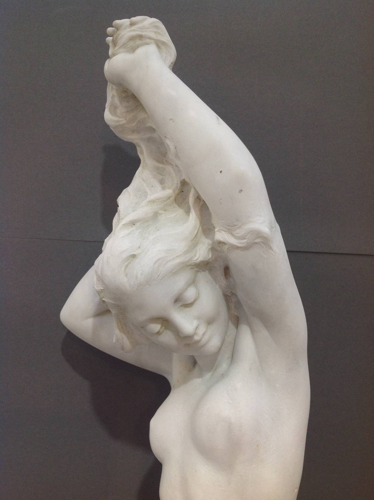 Nude Marble Figure Bargelli