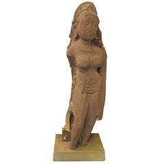 Antique Stone Female Deity