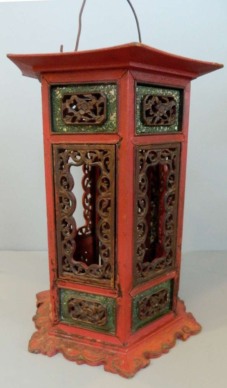 Painted Chinese Lantern