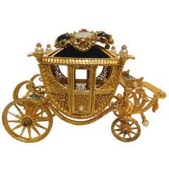 Imperial Wedding Coach Igor Carl Faberge'