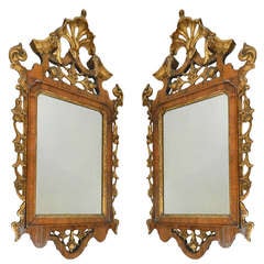 Pair 19th Century Dutch Mirrors
