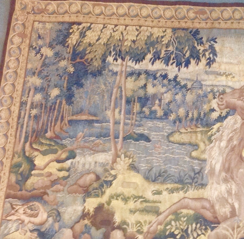 Antique Aubusson Tapestry 4