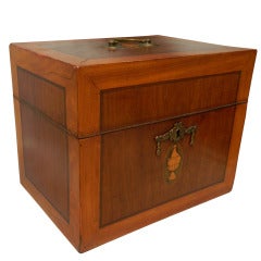 Antique 19th c. Dutch Liqueur Box