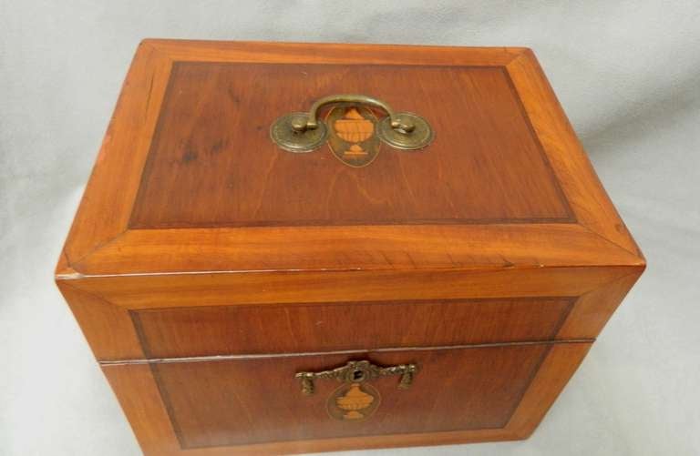 19th c. Dutch Liqueur Box In Excellent Condition For Sale In Houston, TX