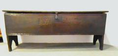 Six Board Coffer Dated 1676