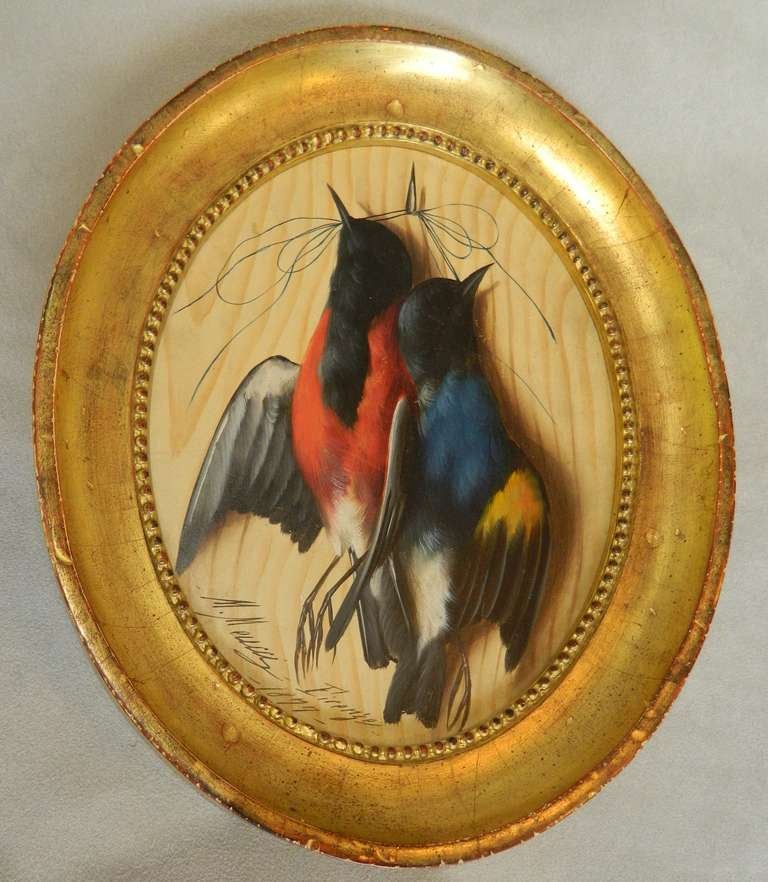 Still Life Of Hanging Game by M. Meucci c 1877