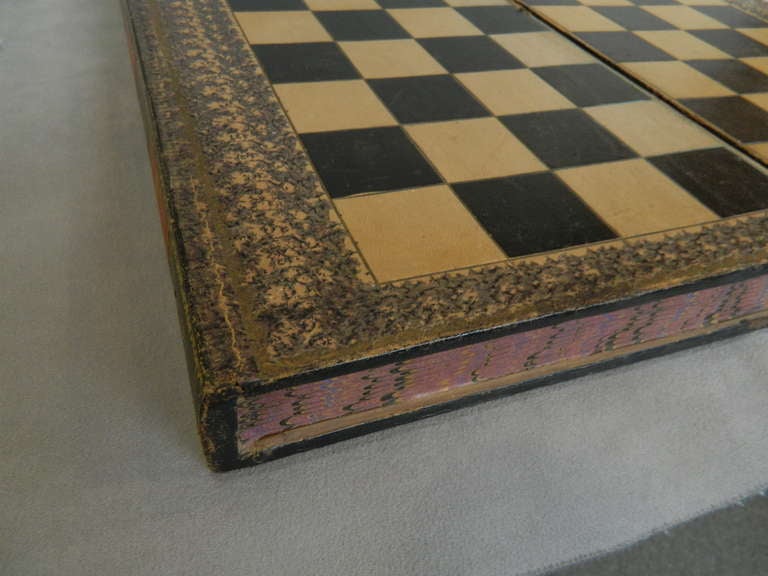 19th Century Books Folding Game Board
