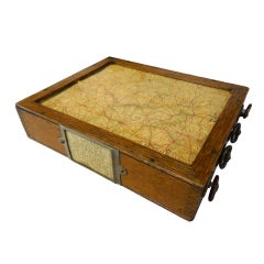 Antique Boxed "Key Map" England, Wales 
Scotland