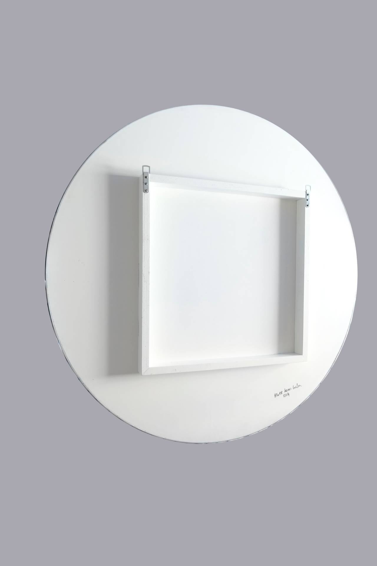 Disque Blanc (wall-mounted shell sculpture) For Sale 1