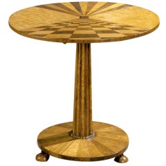 A Birds-eye Maple And Fruitwood Centre Table