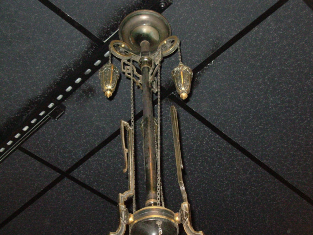 Victorian Chandelier 19th Century In Good Condition For Sale In Long Island, NY